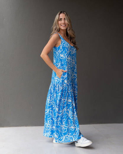 Vestido Marcia Cali Azul