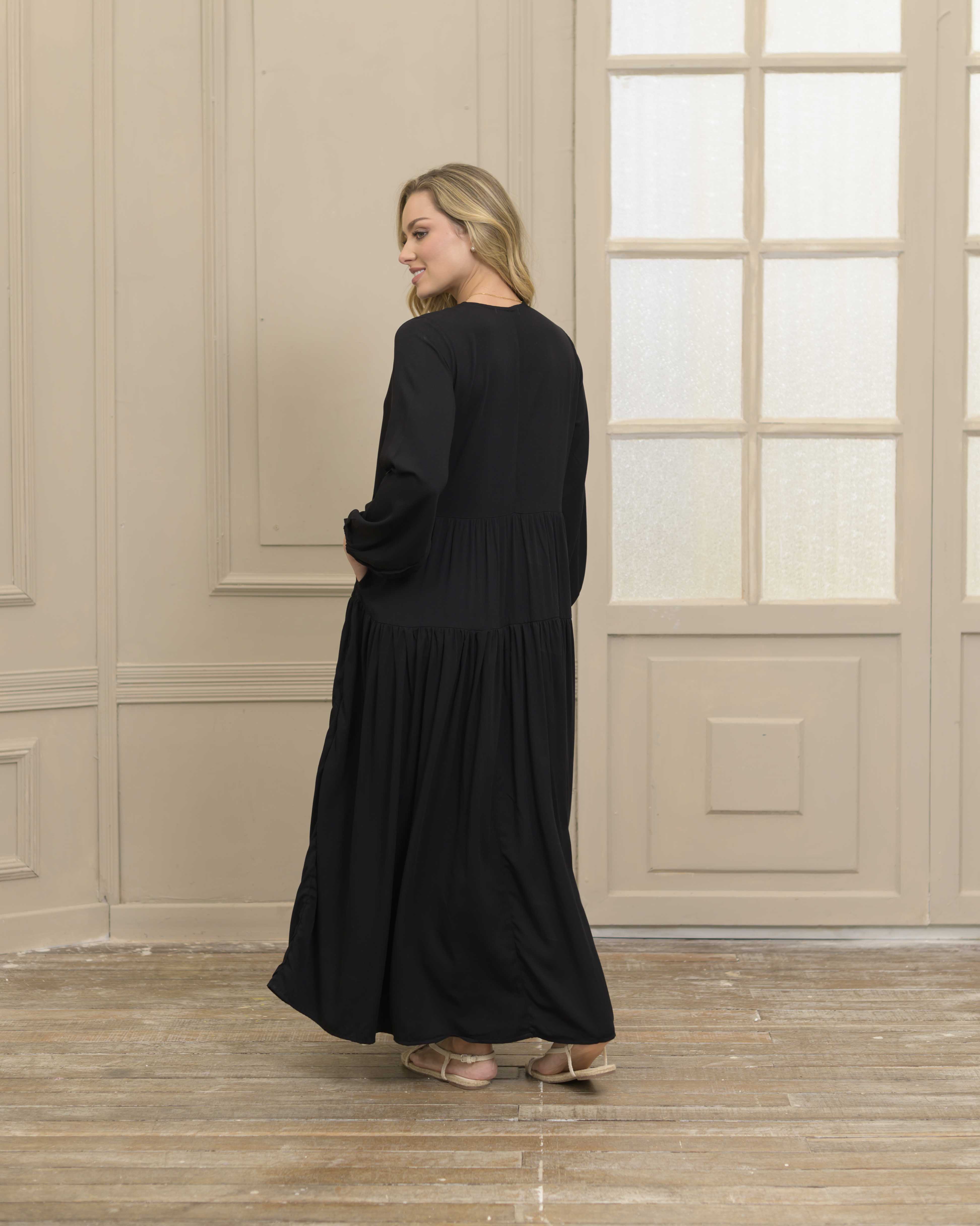 Vestido Eloisa Plane Black