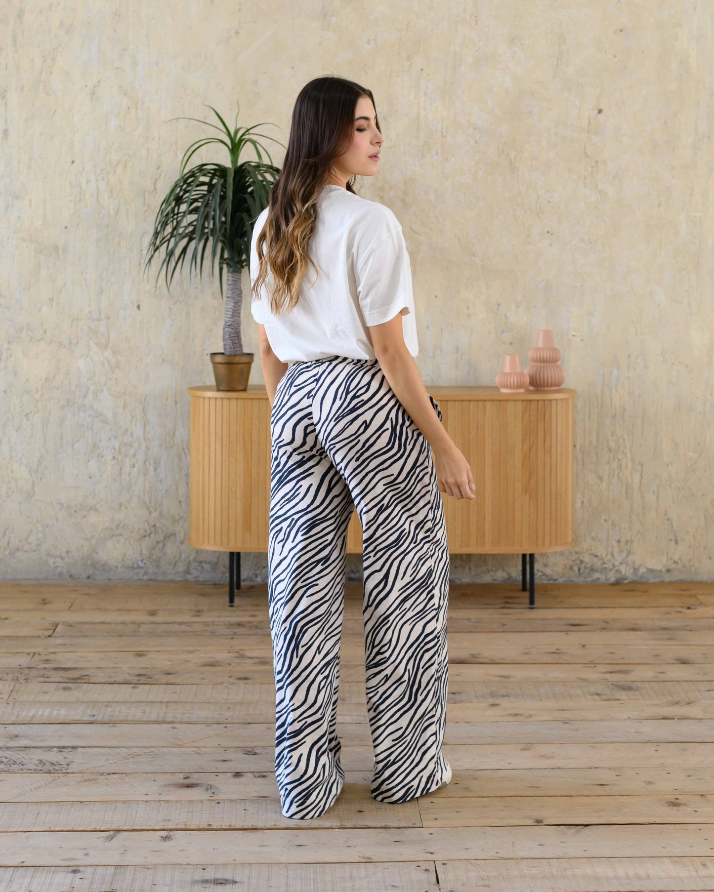 Pantalon Cande Eliza Zebra