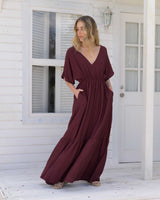Vestido Elodia Plane Uva