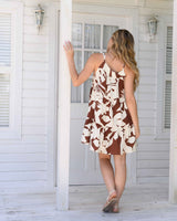 Vestido Alexa Natura Cocoa