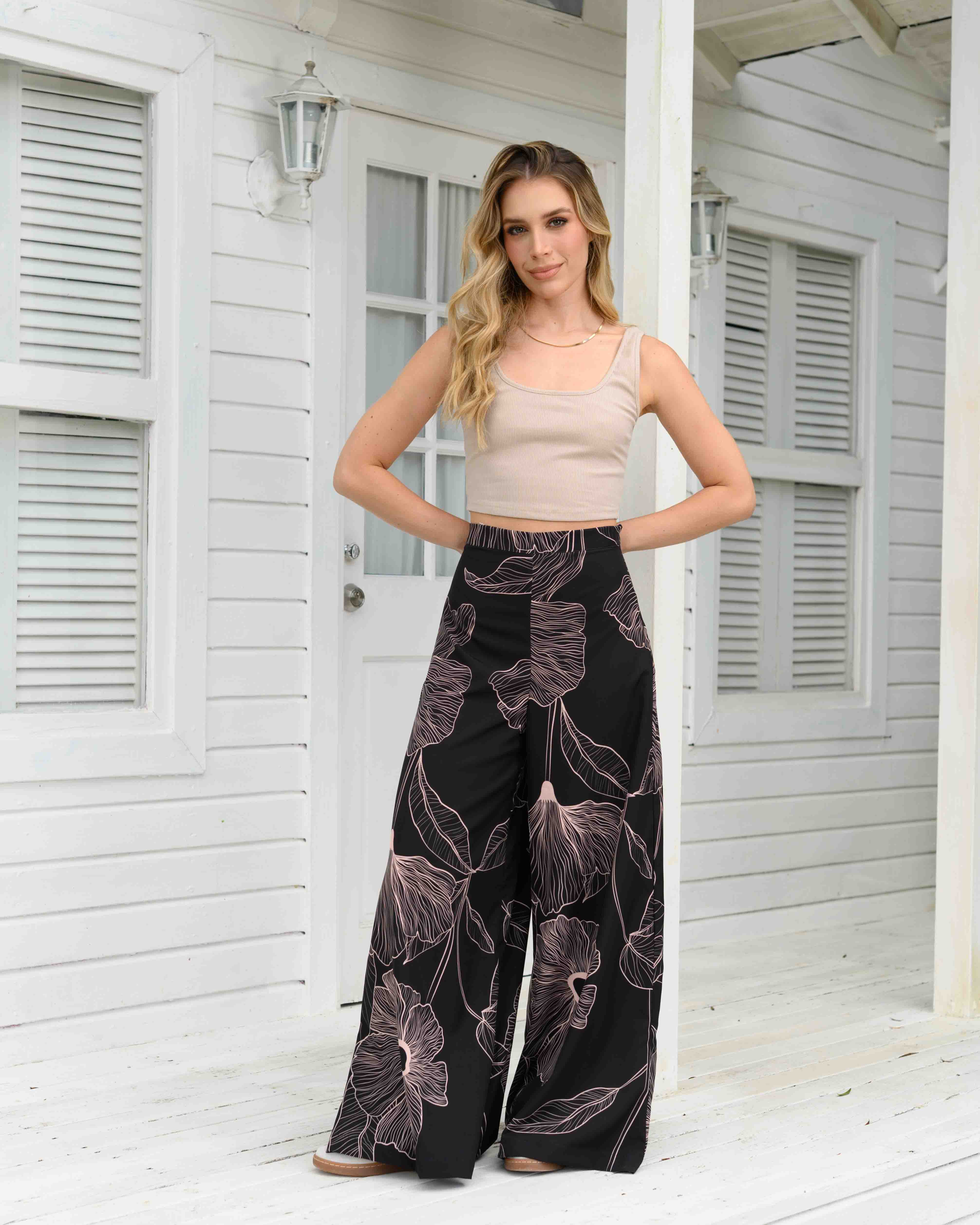 Pantalon Susi Flores