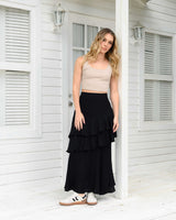 Falda Karen Plane Black