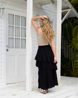 Falda Karen Plane Black