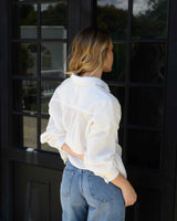 Camisa Cristina Plane Blanca