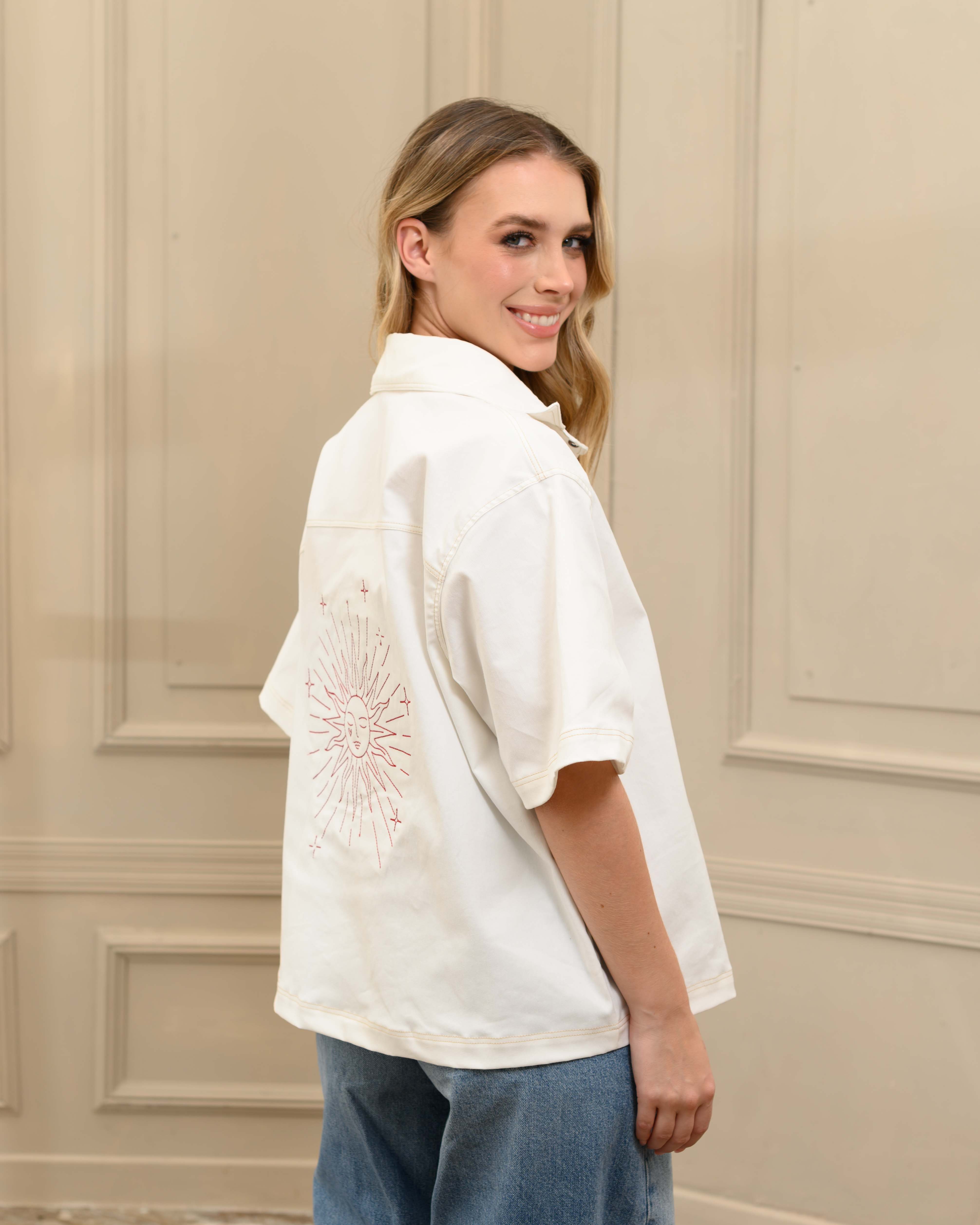 Camisa Owala Marfil