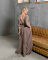 Vestido Elodia Brown
