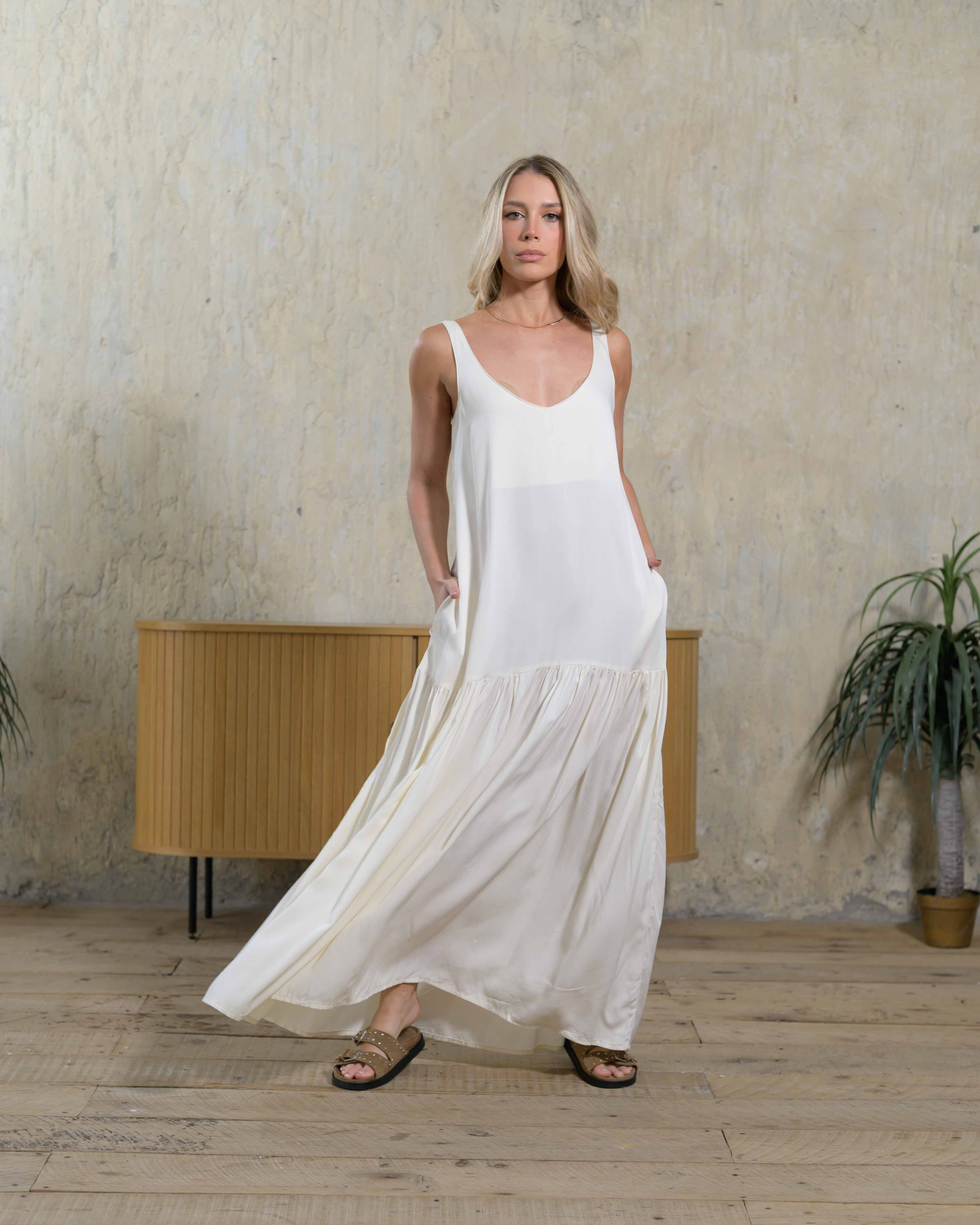 Vestido Marcia Marfil