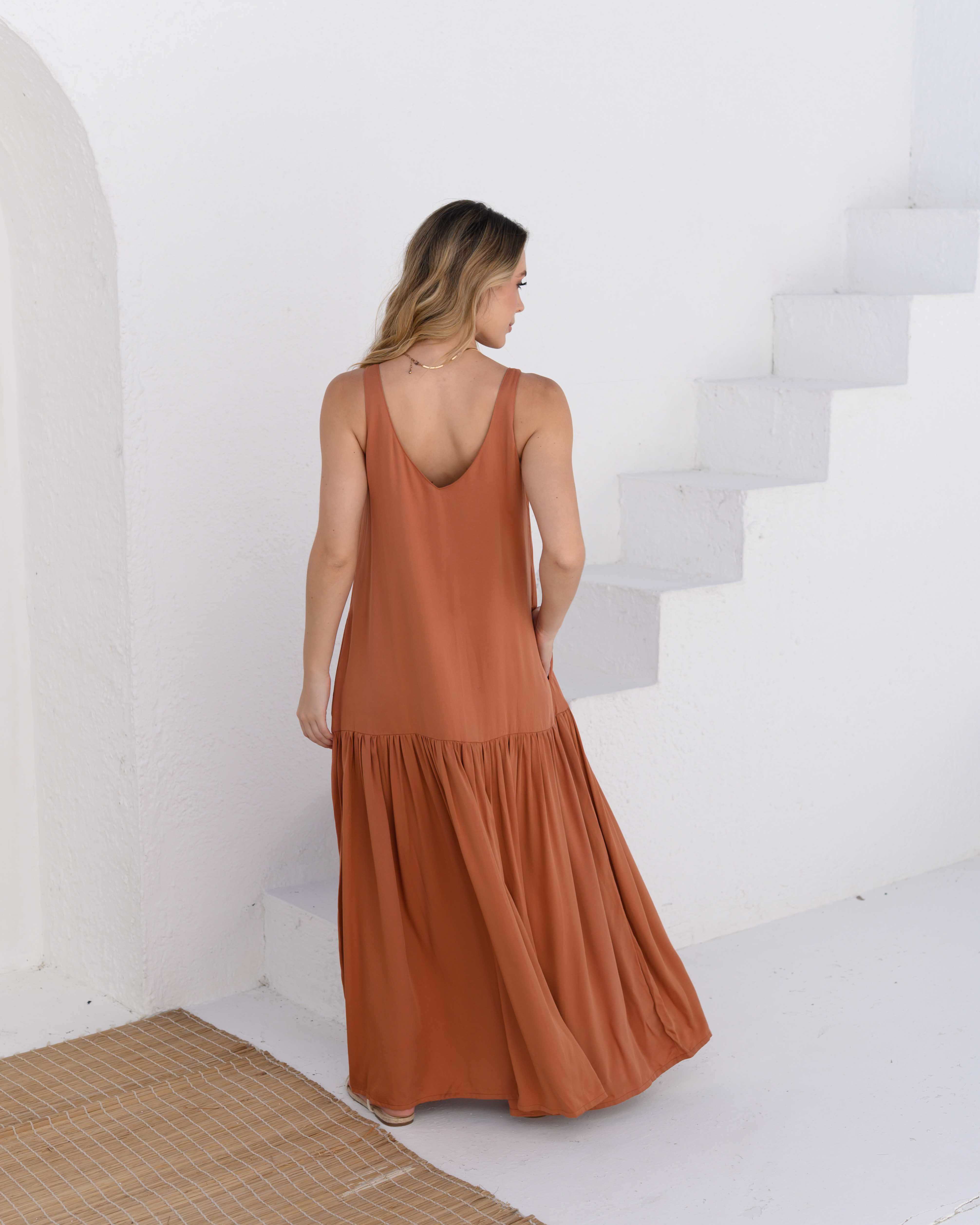 Vestido Marcia Plane Terra