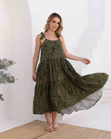 Vestido March Print Verde