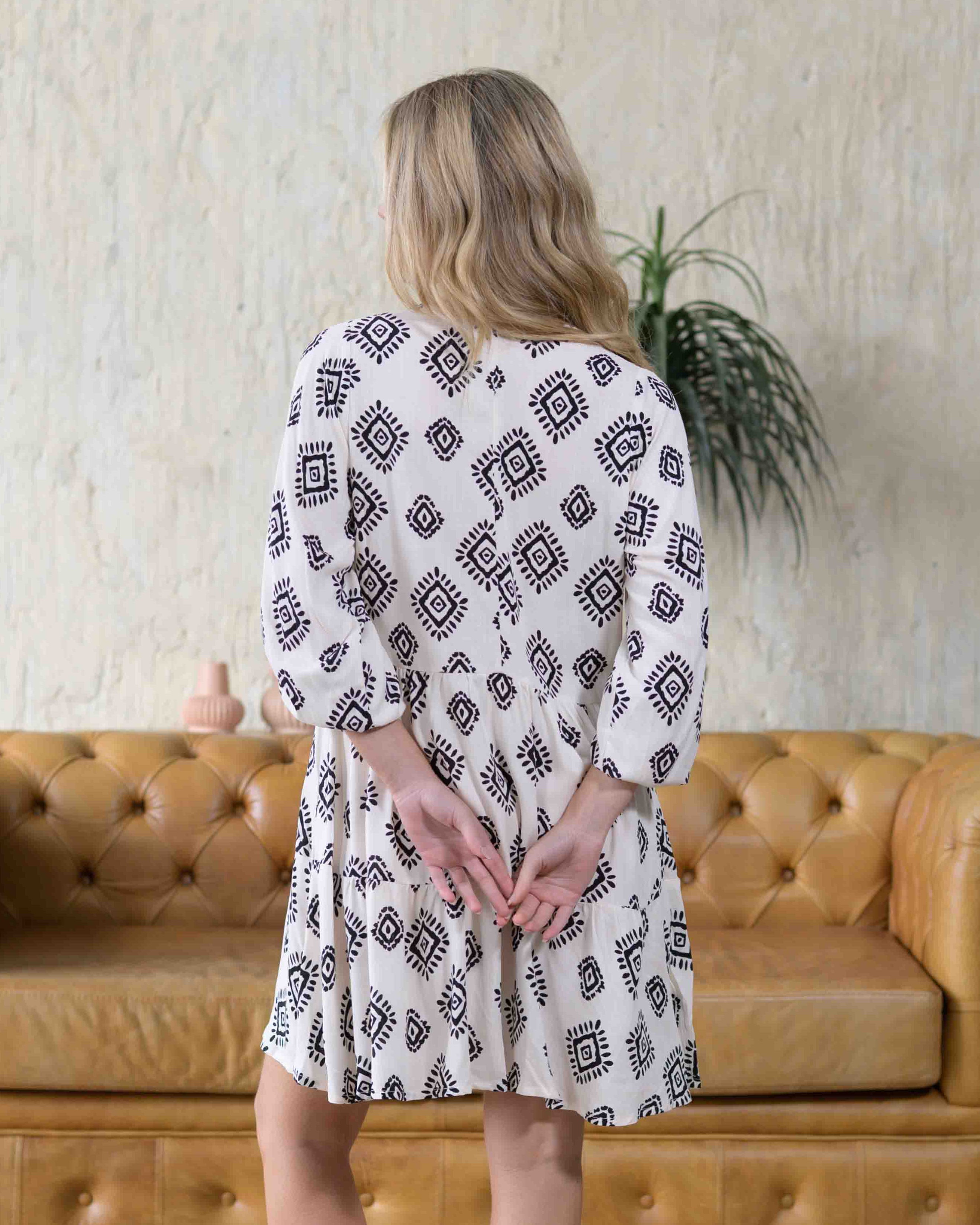 Vestido Alma Etnia Negro