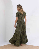 Vestido Praga Print Verde