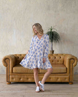 Vestido Alma Etnia Azul