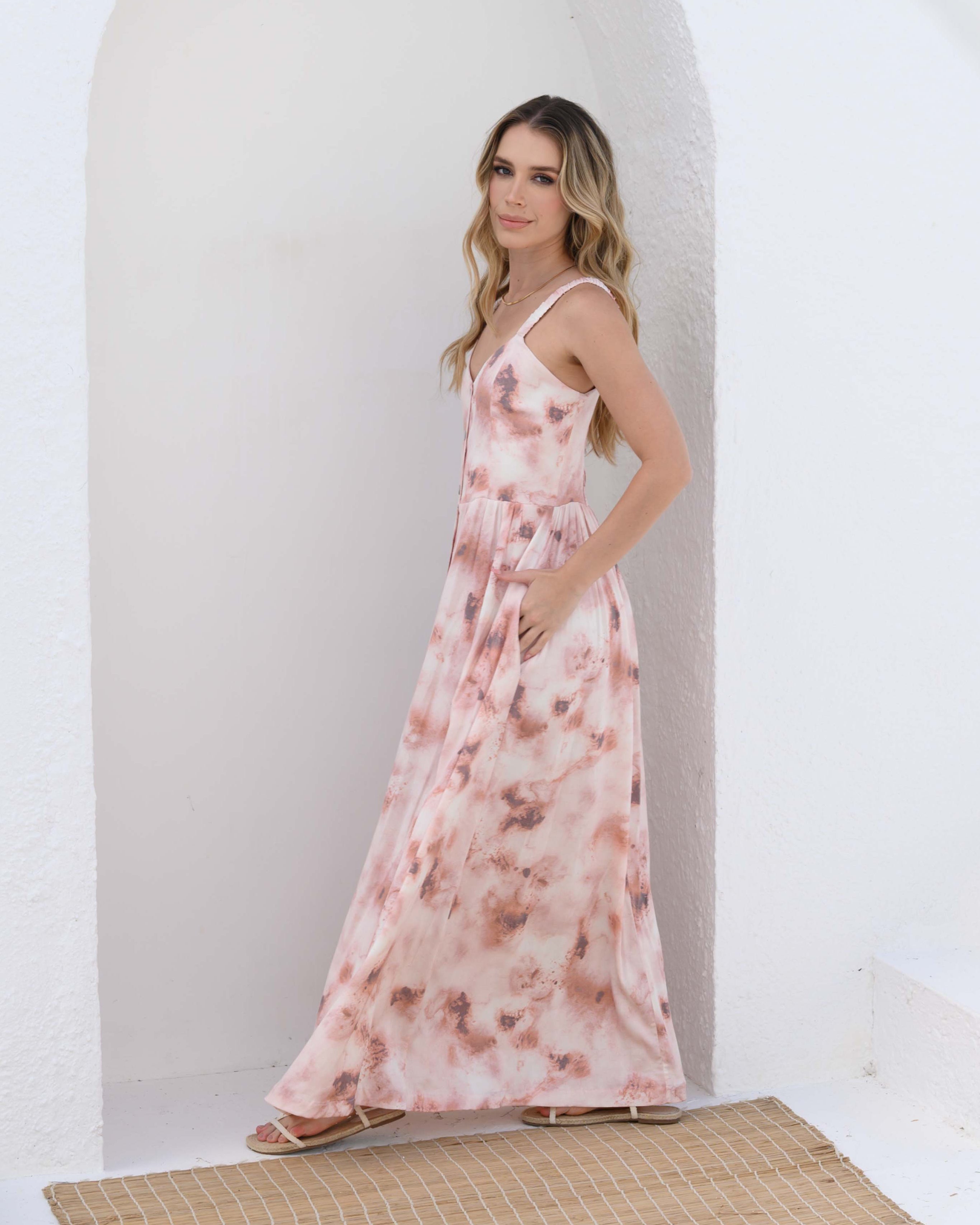 Vestido Dalia Nube Rosa