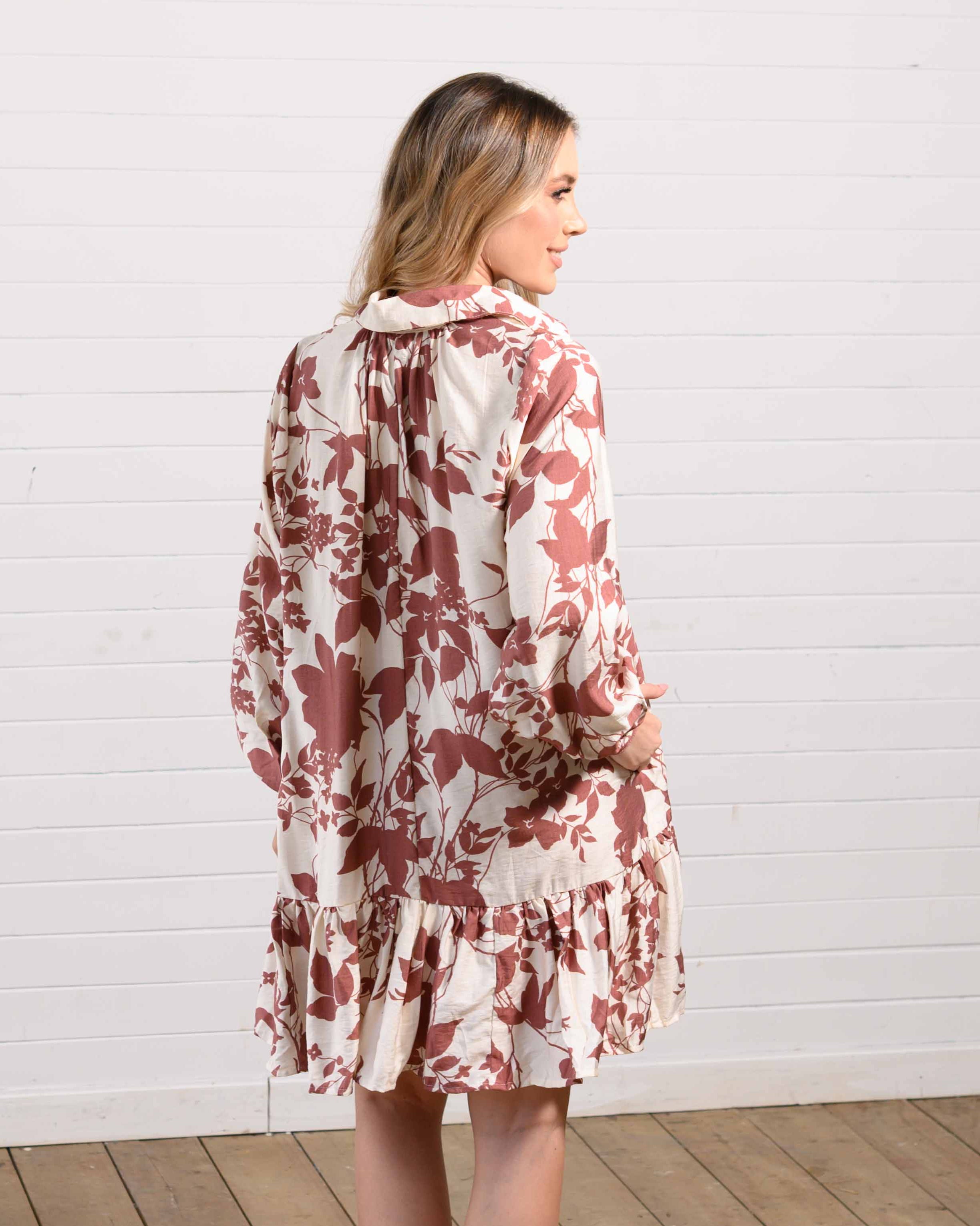 Vestido Yasmin Brown