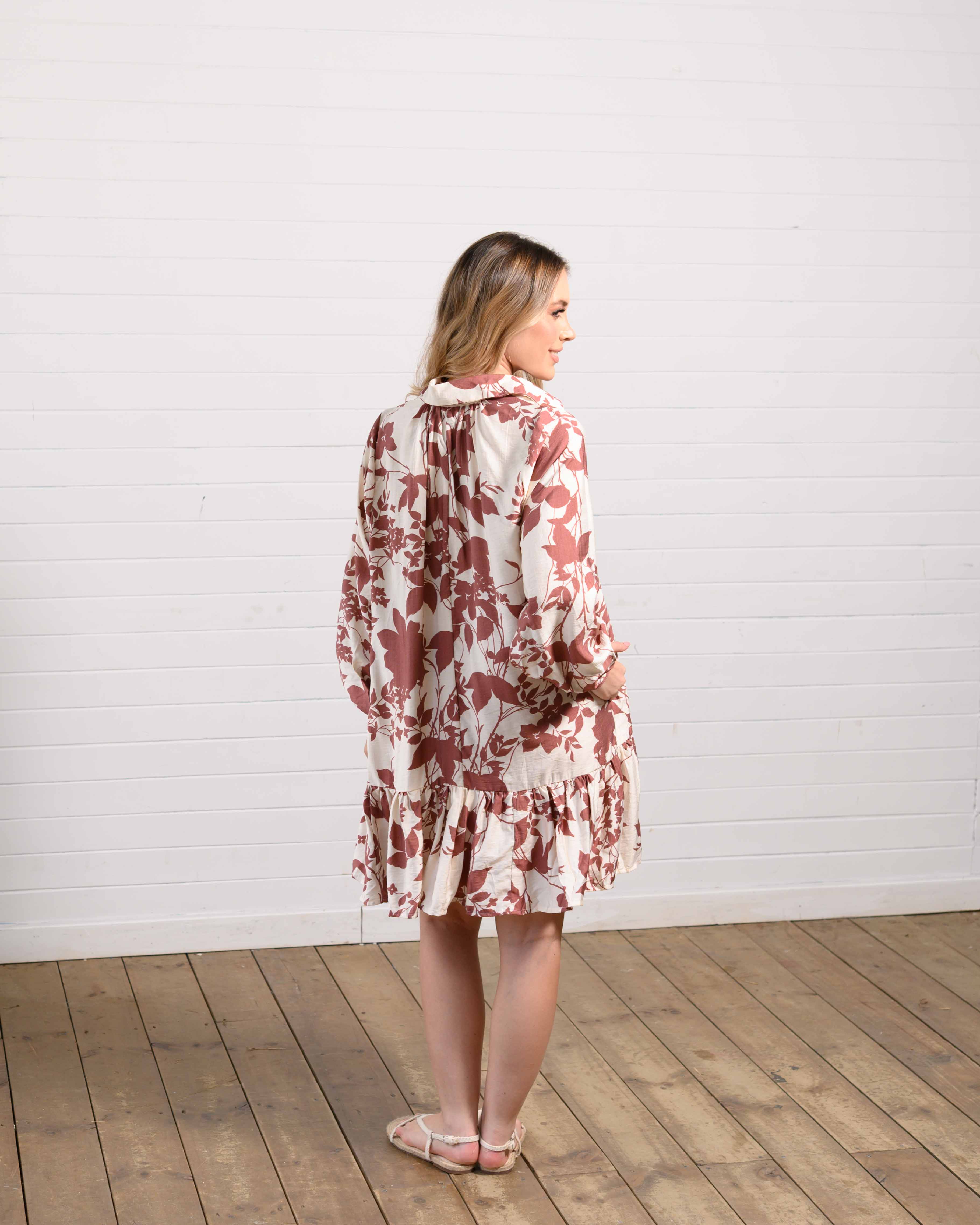 Vestido Yasmin Brown