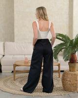 Pantalon Cande plane Black
