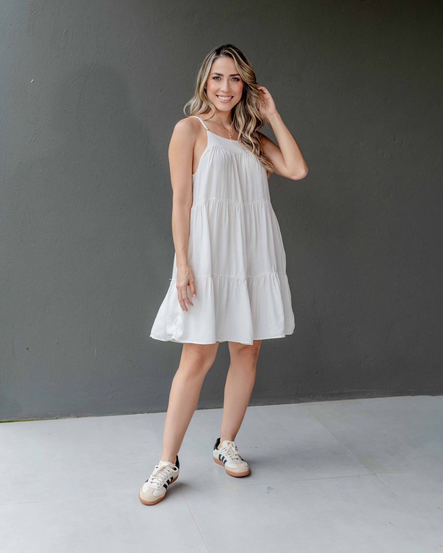 Vestido Alexa Marfil