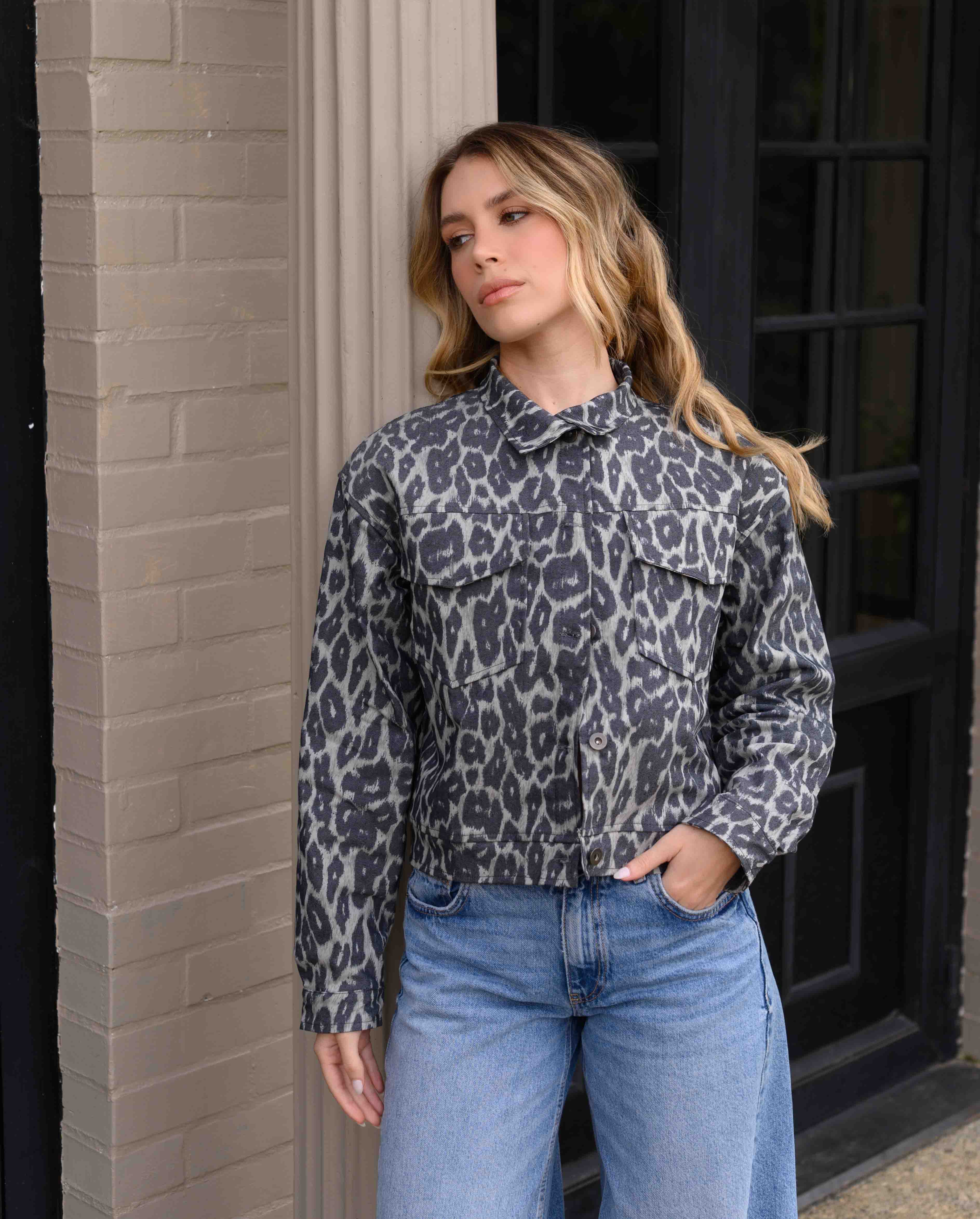 Chaqueta Maia Print Verde