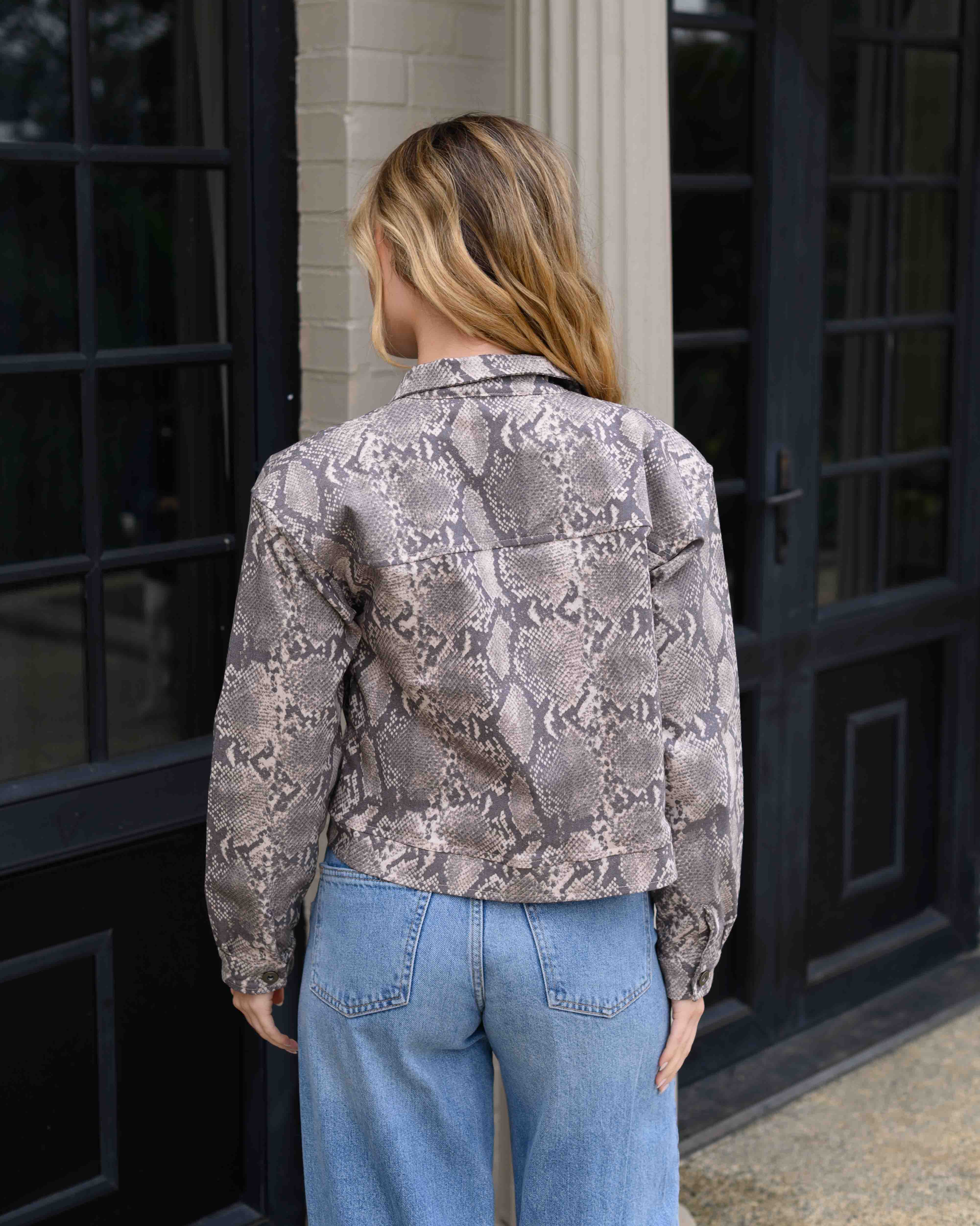 Chaqueta Maia Pitón