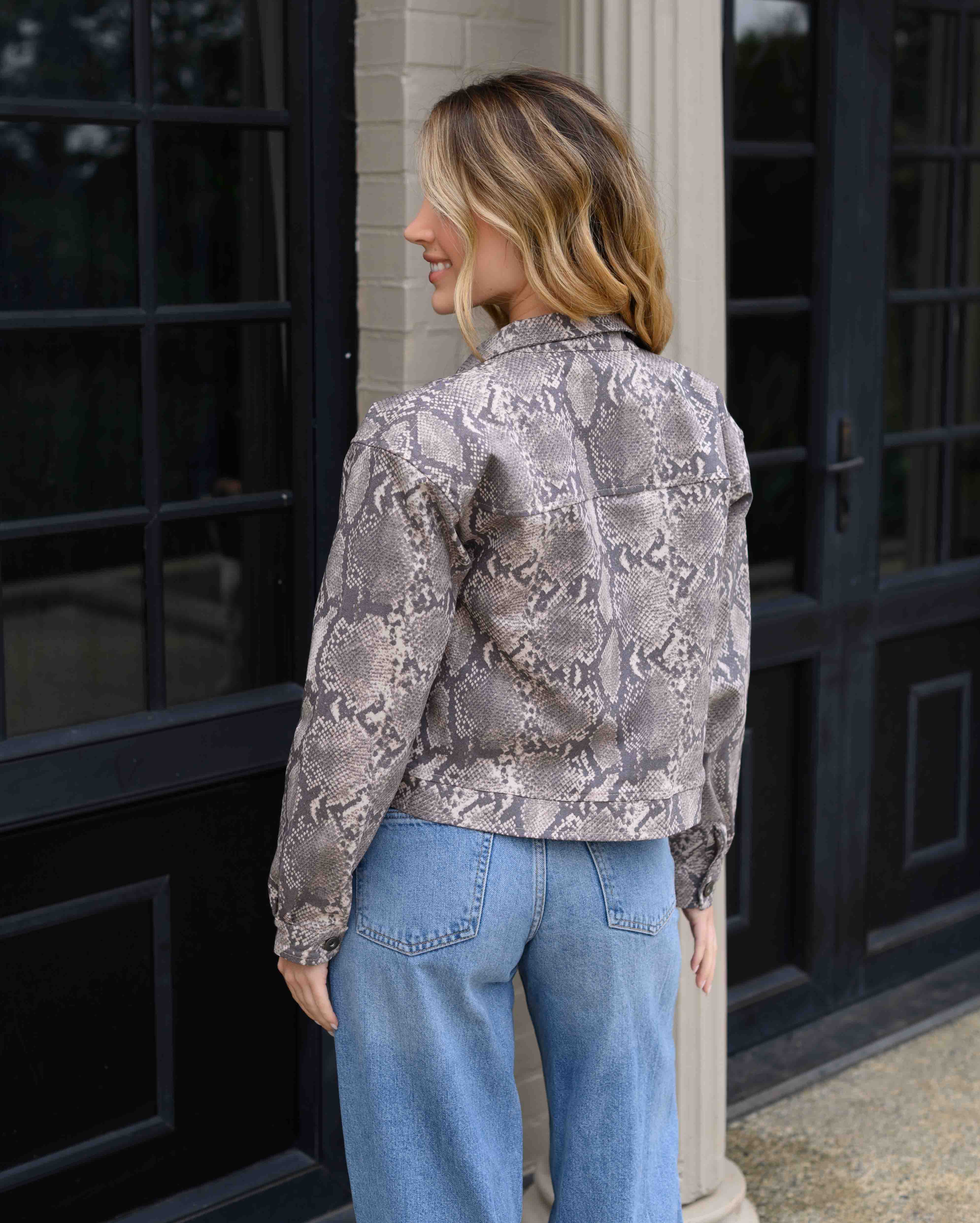 Chaqueta Maia Pitón