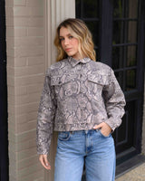 Chaqueta Maia Pitón