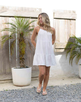 Vestido Alexa Plane Ivory