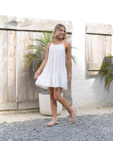 Vestido Alexa Plane Ivory