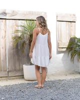 Vestido Alexa Plane Ivory