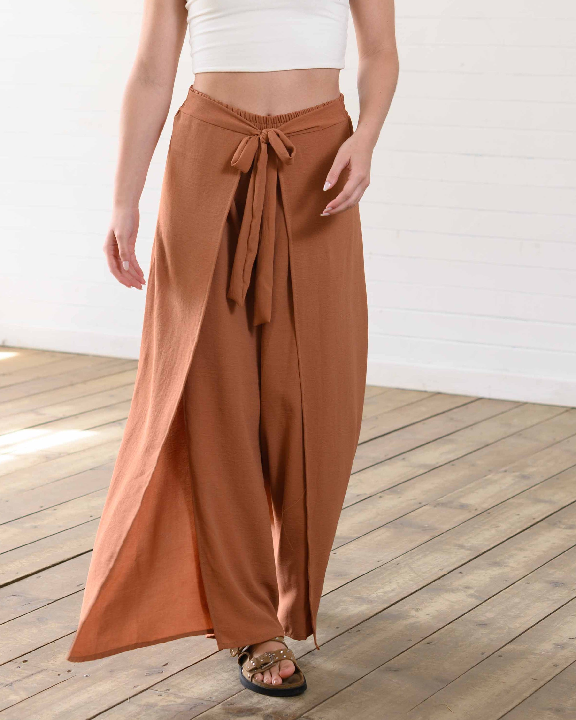Pantalón Paulina Plane Moca