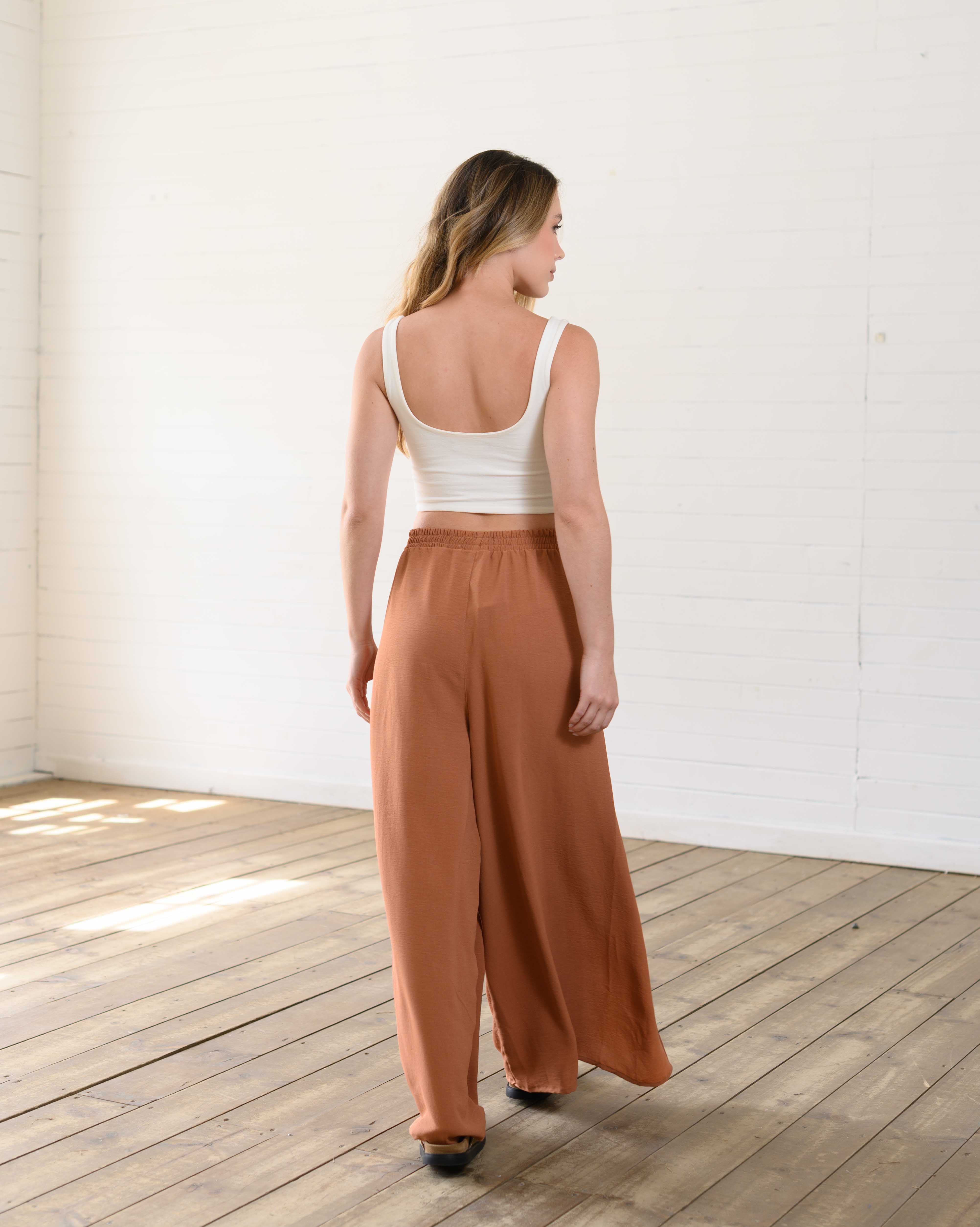 Pantalón Paulina Plane Moca