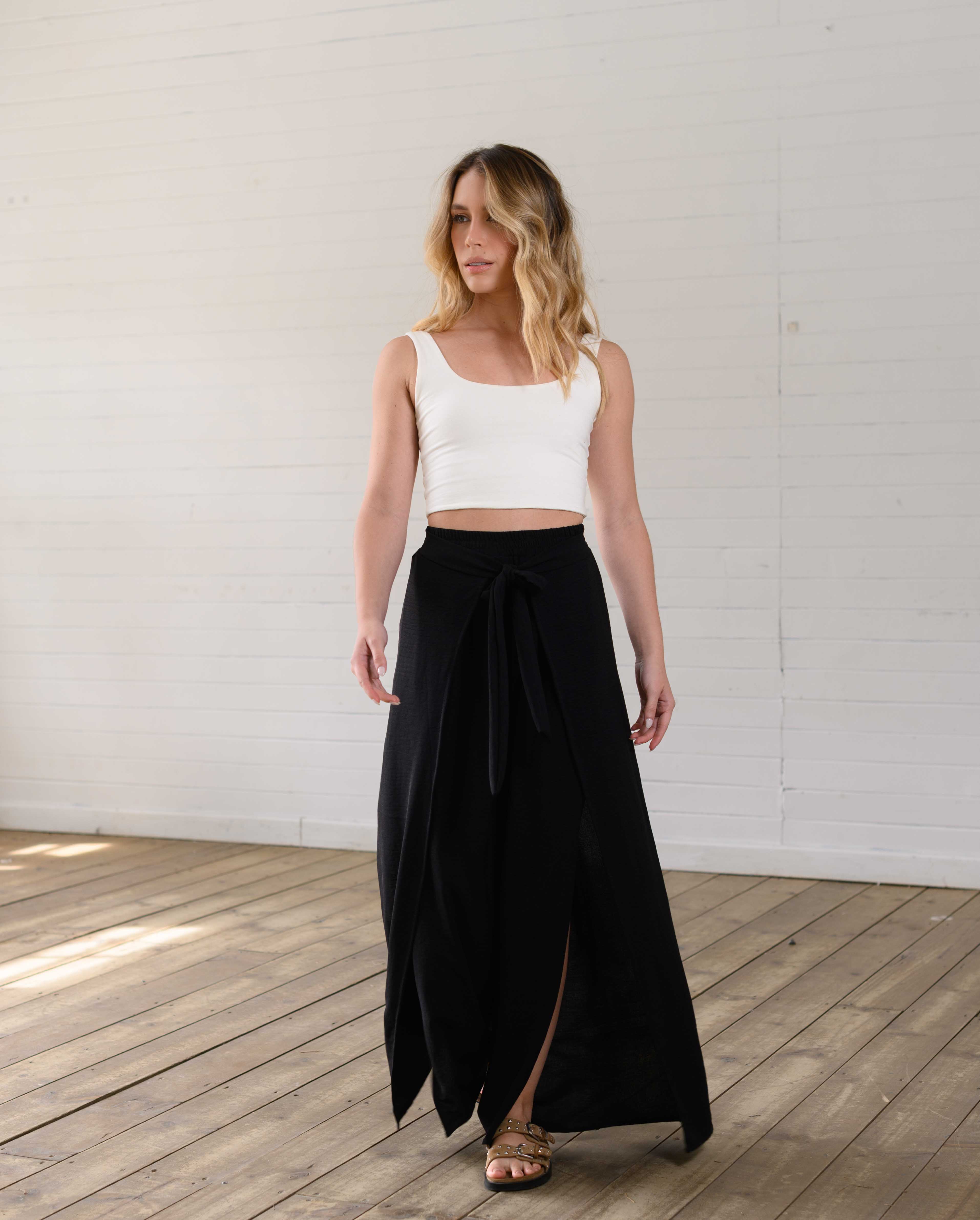 Pantalón Paulina Plane Negro