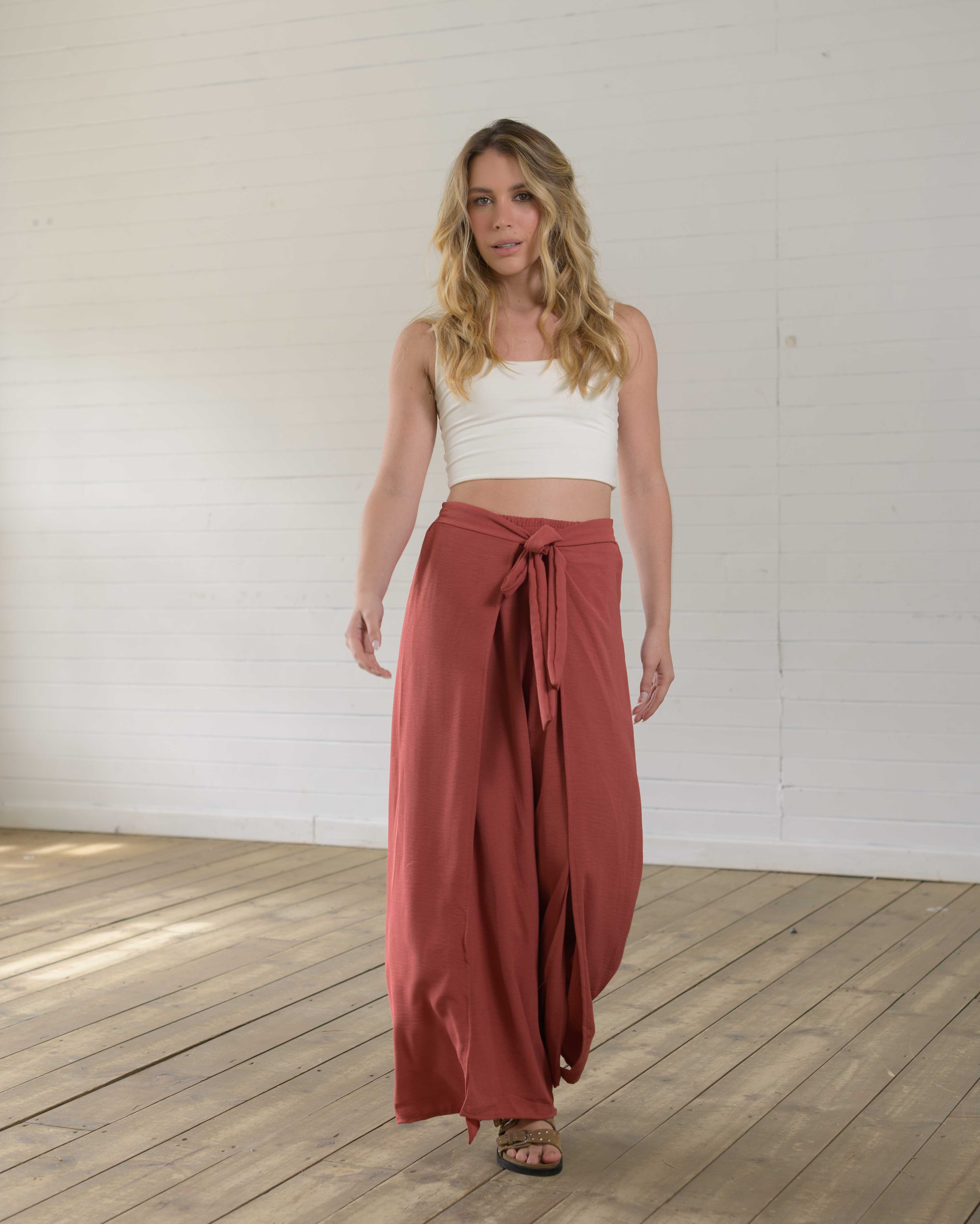 Pantalón Paulina Plane Rubor