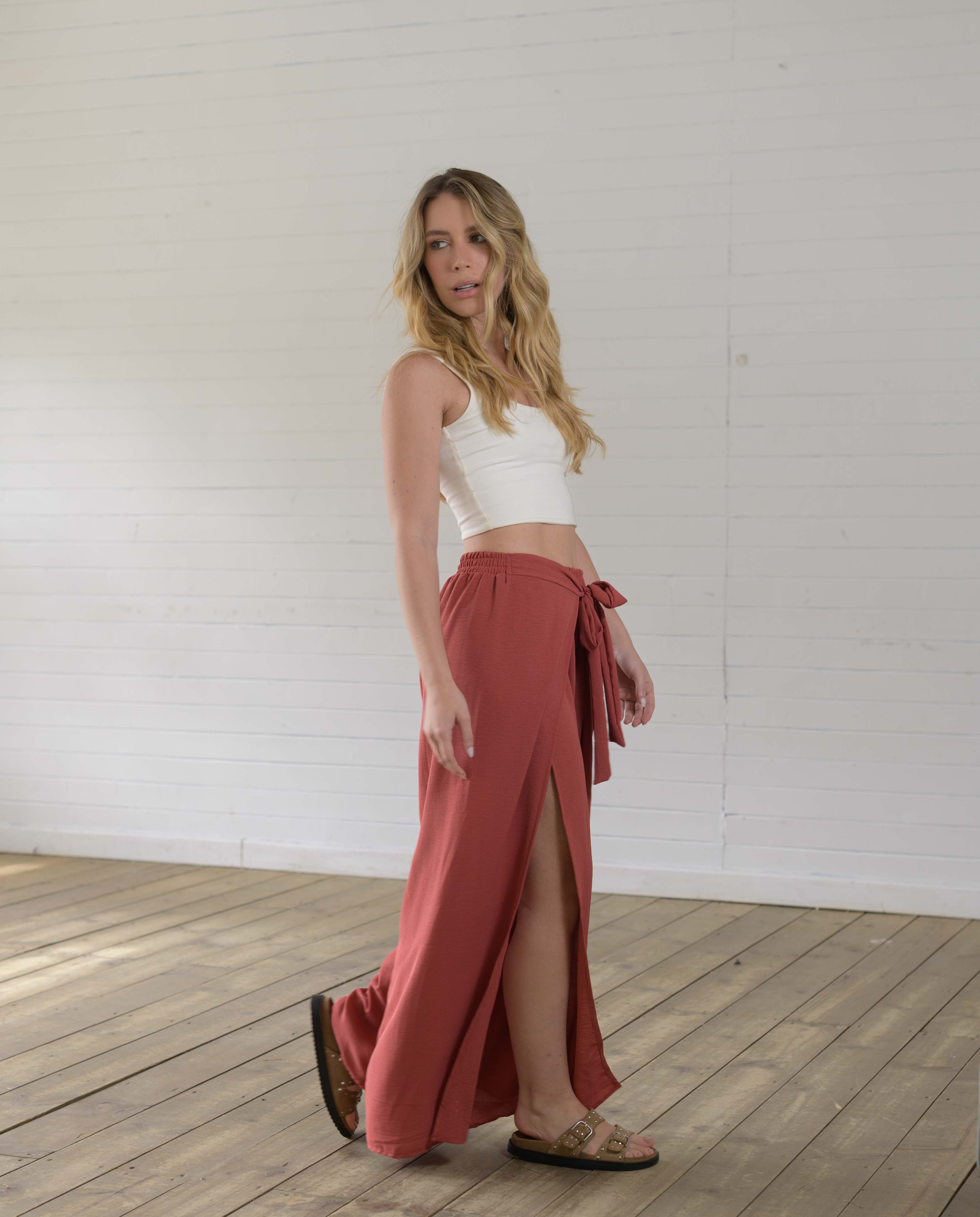 Pantalón Paulina Plane Rubor