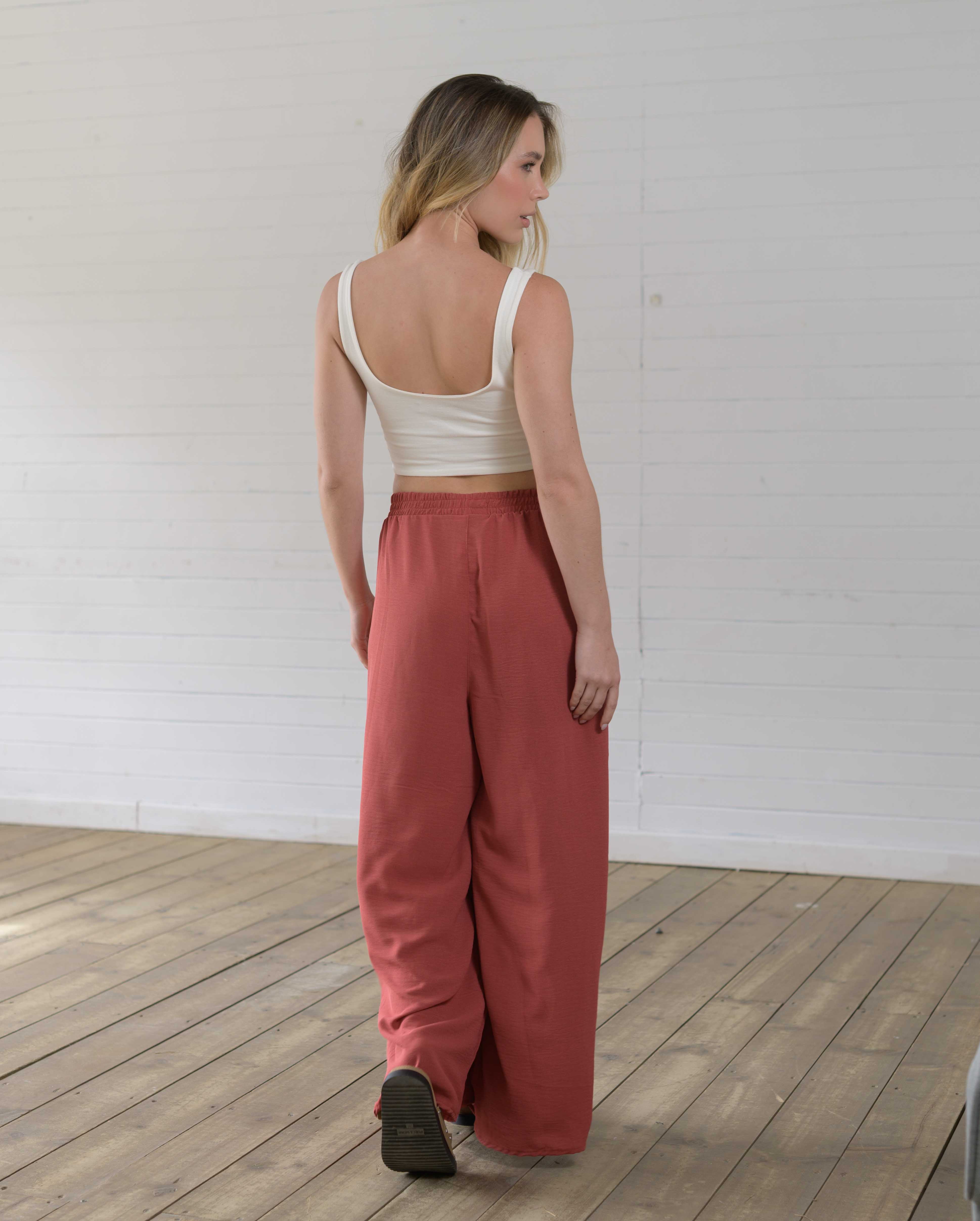 Pantalón Paulina Plane Rubor