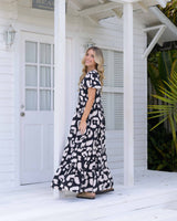 Vestido Praga Print Byn