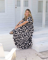 Vestido Praga Print Byn