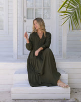 Vestido Eloisa Plane Militar