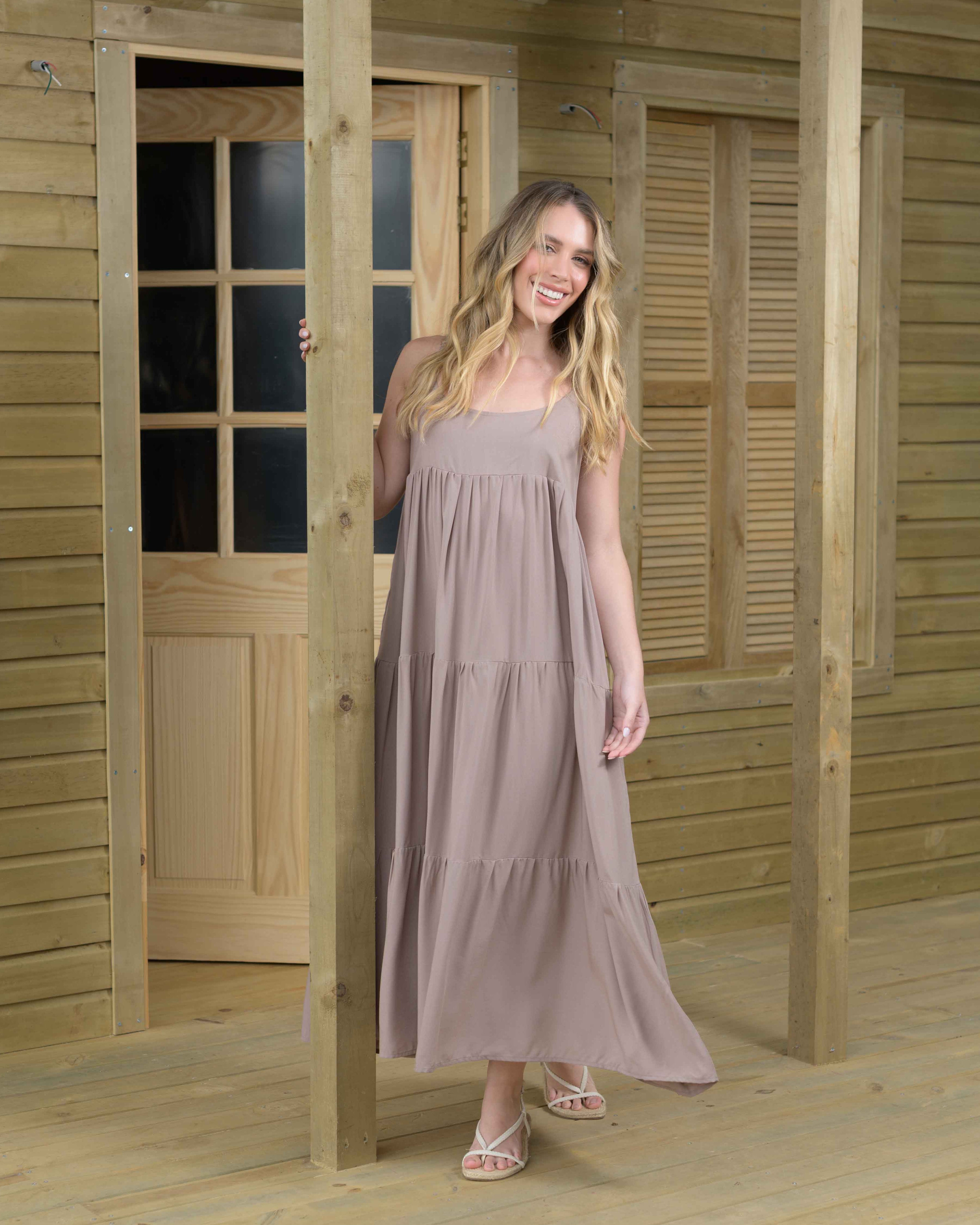 Vestido Cereza Plane Cocoa