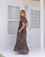 Vestido Praga Print Cafe