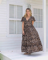 Vestido Praga Print Cafe