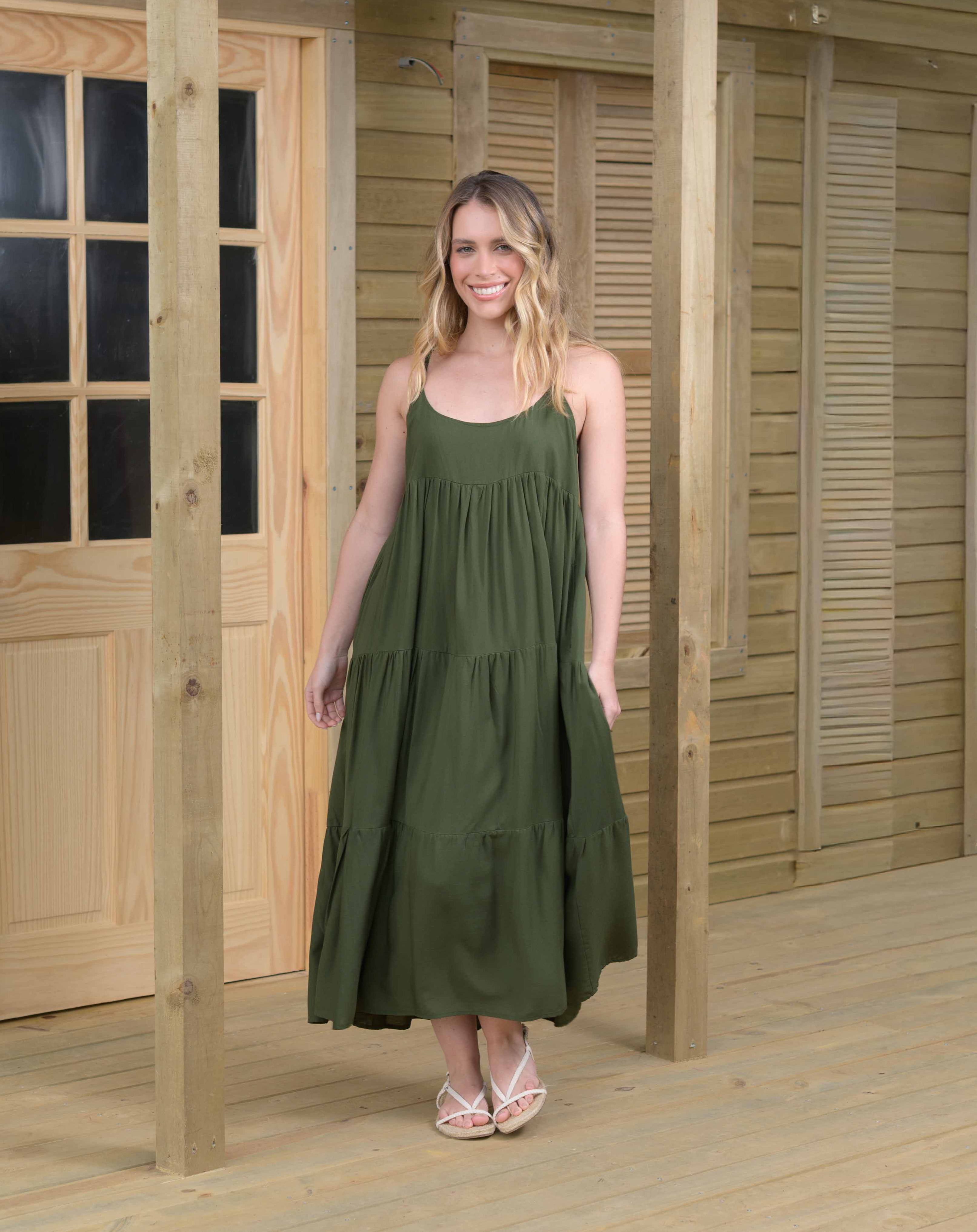 Vestido Cereza Plane Forest