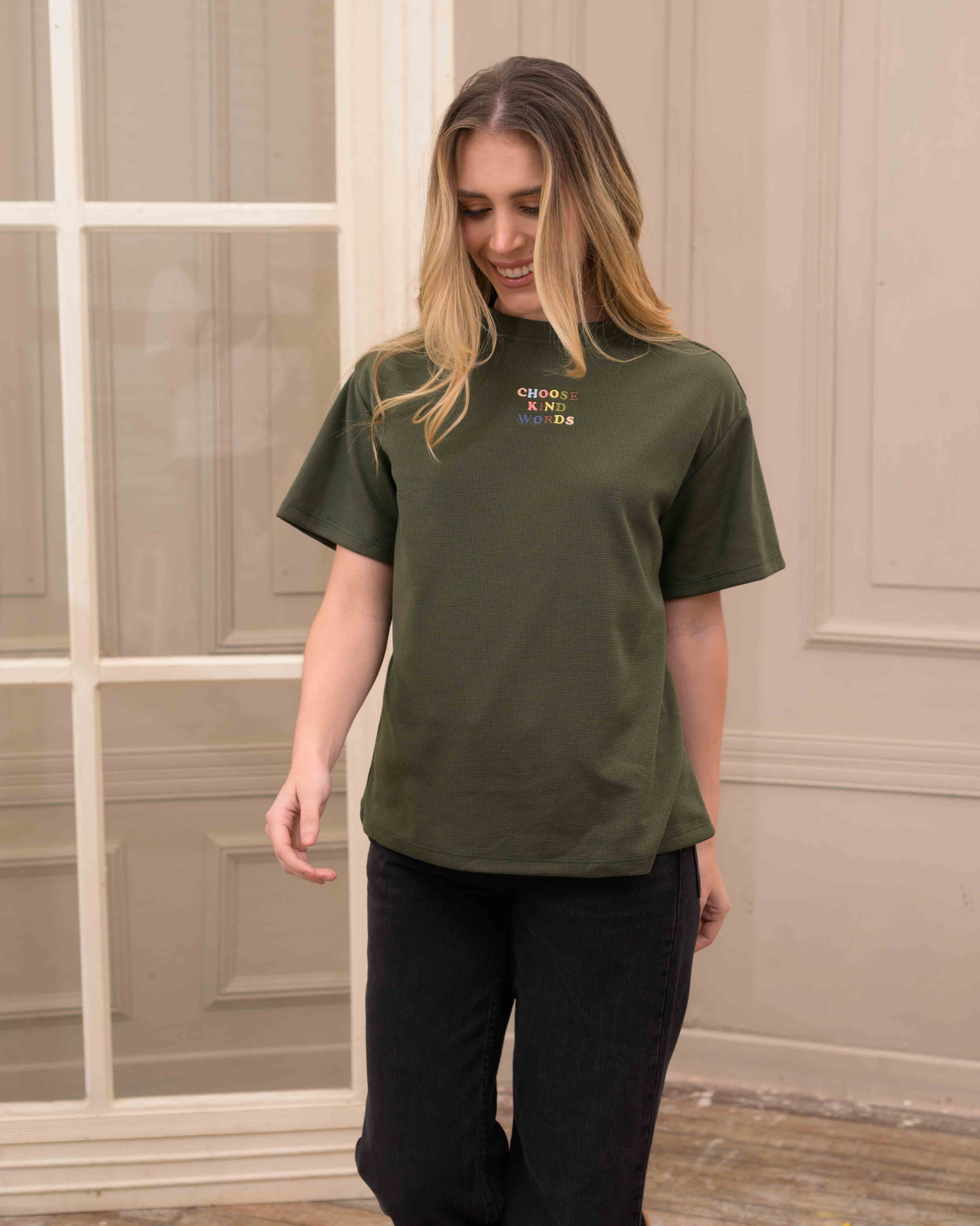 Camiseta Cali Wafer Verde