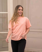 Camiseta Cali Wafer Coral
