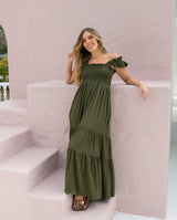 Vestido Sally Plane Verde