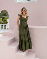 Vestido Sally Plane Verde
