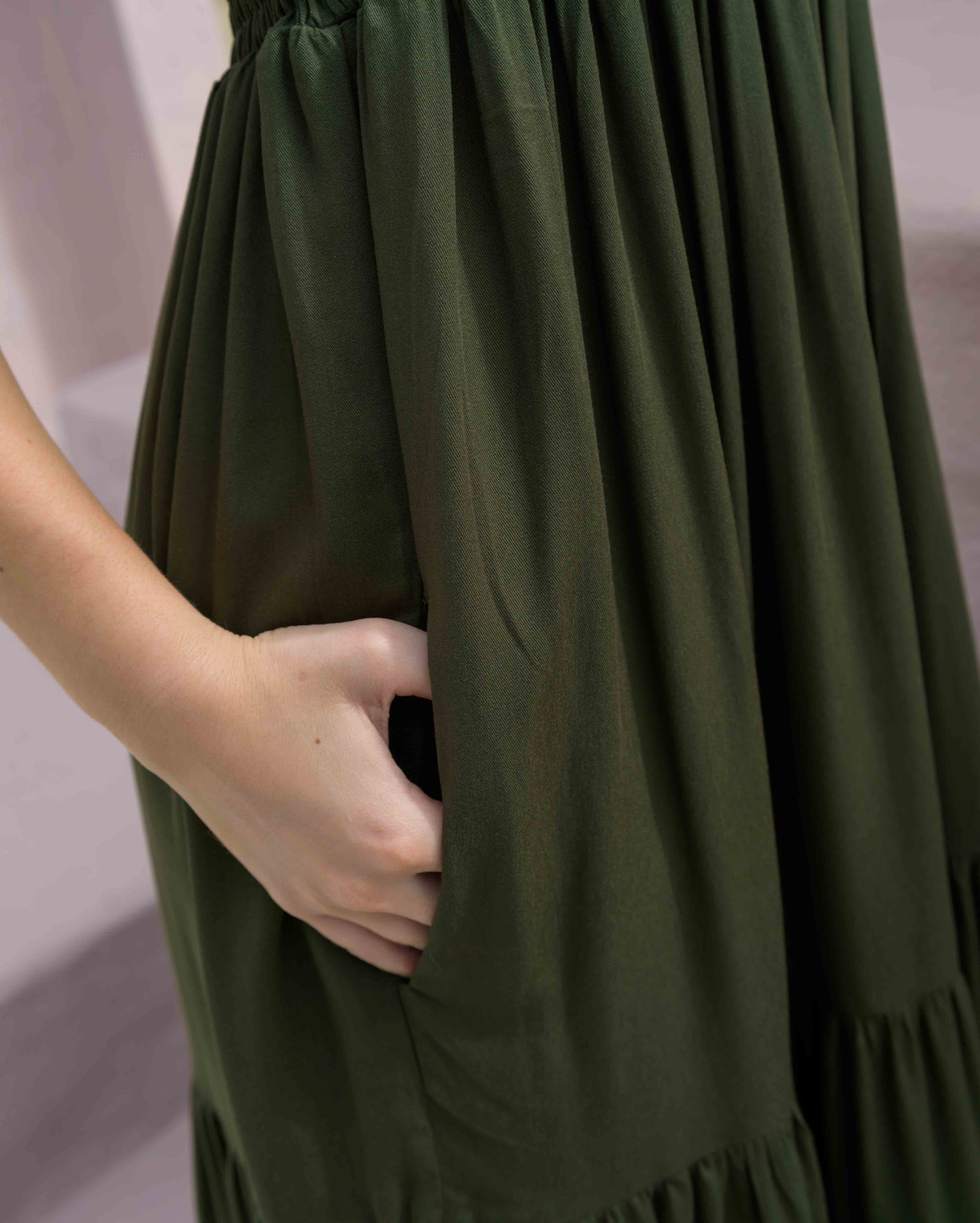 Vestido Sally Plane Verde