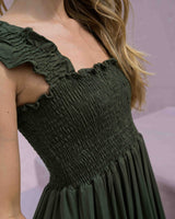 Vestido Sally Plane Verde