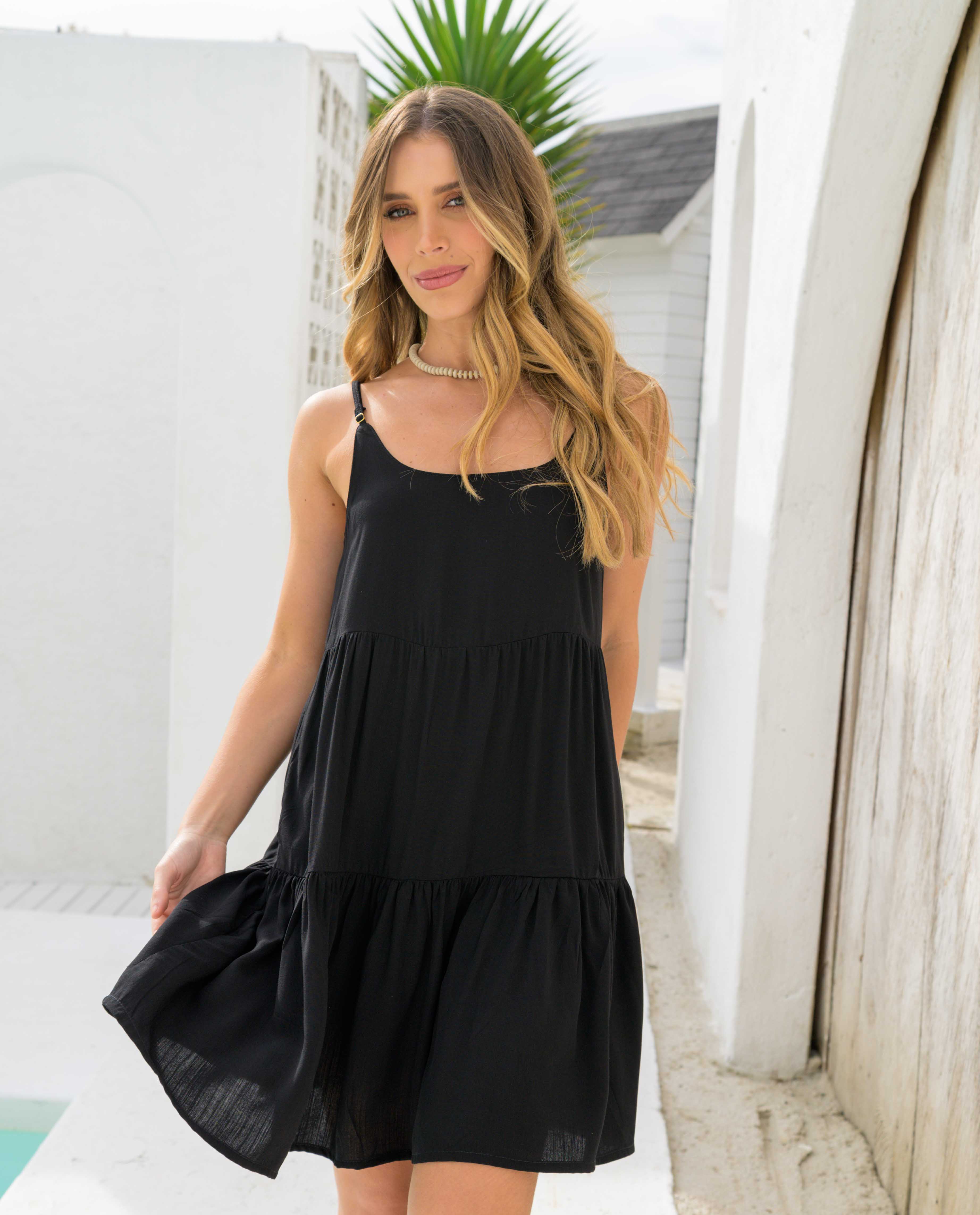 Vestido Meli Plane Negro