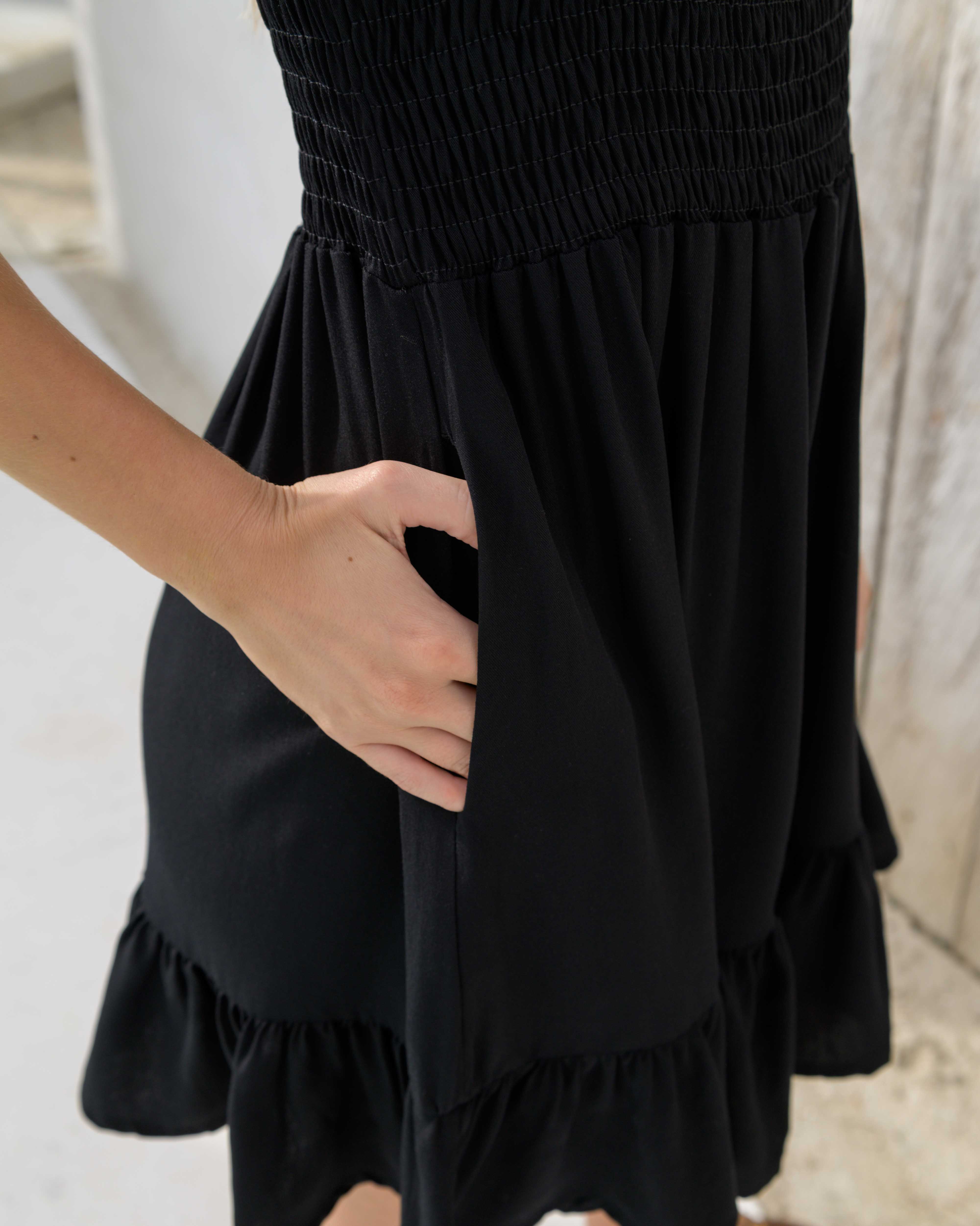 Vestido Maite Plane Black